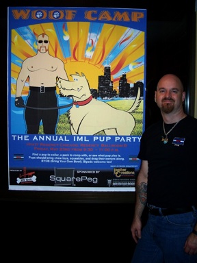 Woof Camp 2009, the annual pup party held at International Mr. Leather (IMRL) in Chicago , IL , 